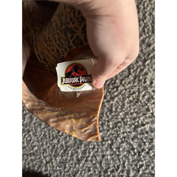 Vintage 1992 JURASSIC PARK Velociraptor Dinosaur Halloween Mask U.C.S. & Amblin - Picture 5 of 6